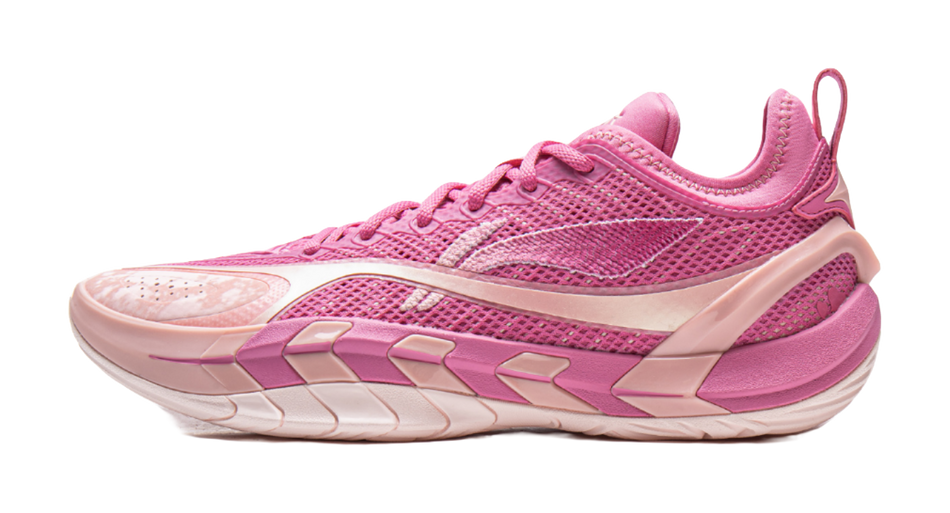 Li Ning BadFive Guerrilla 2 SUPER Low top Basketball Shoes Mens Pink