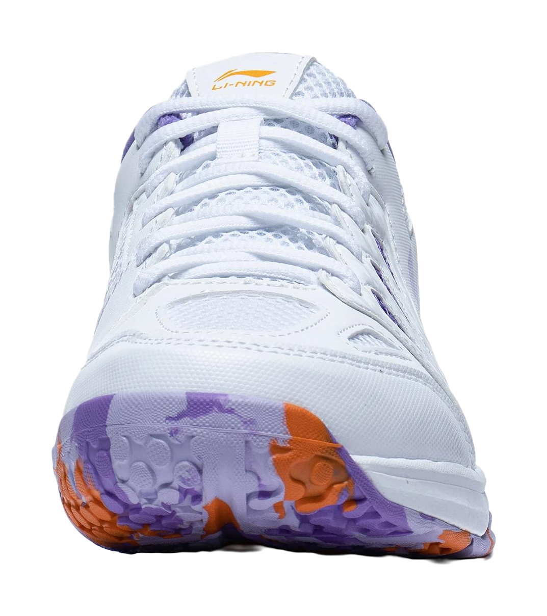 Li-Ning All-Around King Ace "White Purple" AYTP004-6 - Badminton Shoe Women
