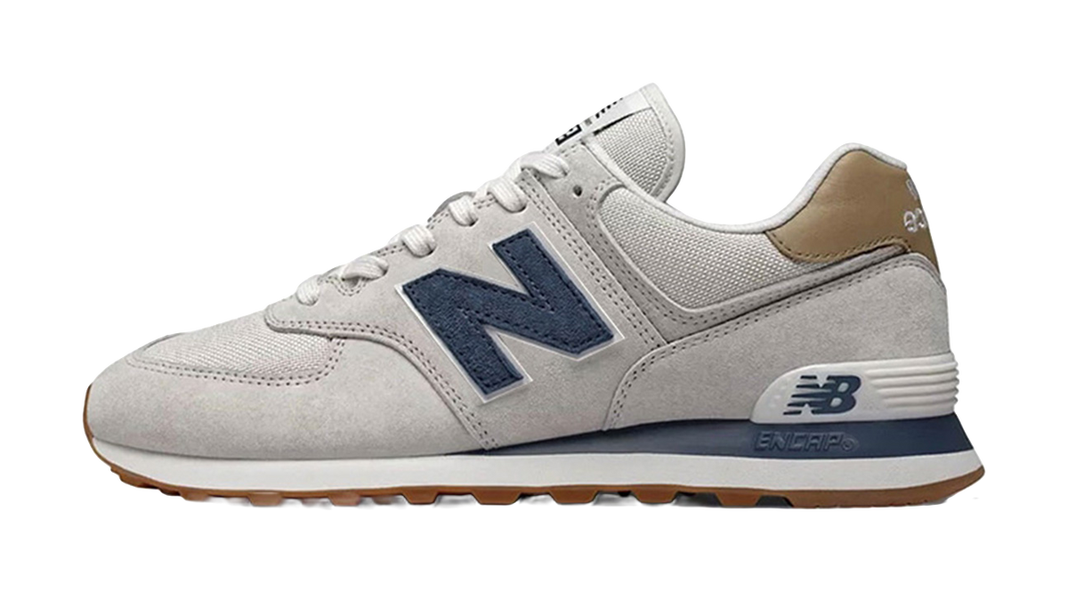 574 New Balance Light Cliff Grey Indigo  VJSNEAKER