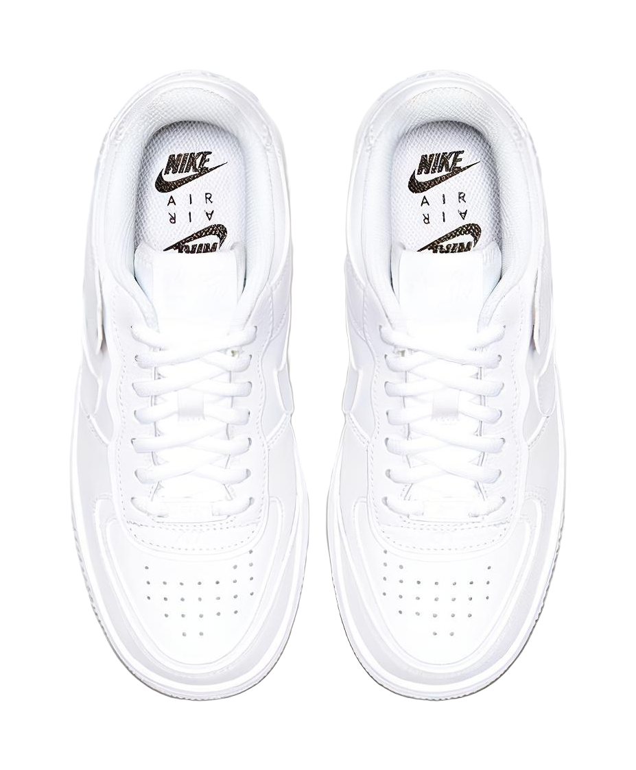 Nike Air Force 1 Shadow Triple White Womens  vjsneaker.com