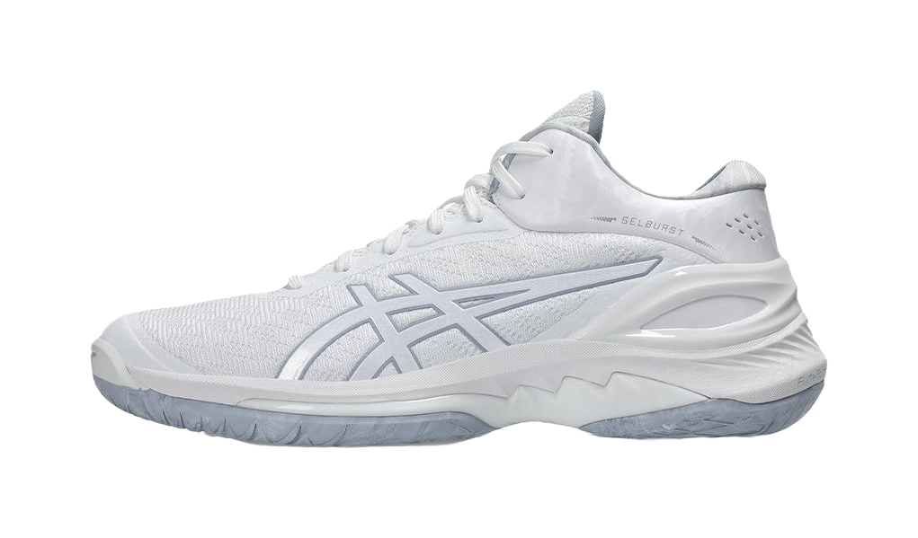 ASICS GELBURST 28 Soft And Comfortable Abrasion Resistant Mid top Basketball Shoes Mens White  vjsneaker.com