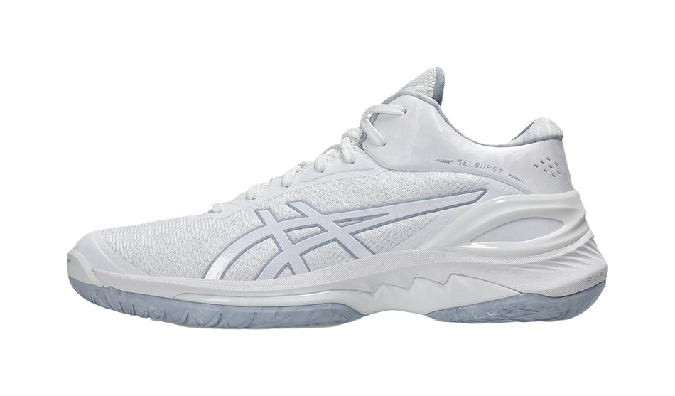 ASICS GELBURST 28 Soft And Comfortable Abrasion Resistant Mid top Basketball Shoes Mens White  vjsneaker.com