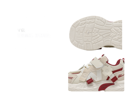 Warrior girls' sports shoes made of synthetic leather, comfortable, versatile, wear-resistant, lightweight, shock-absorbing, low top, girls' casual shoes for children  VJSNEAKER