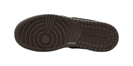 Jordan Air Jordan 1 Low top Childrens Basketball Shoes Brown Black Unisex  vjsneaker.com