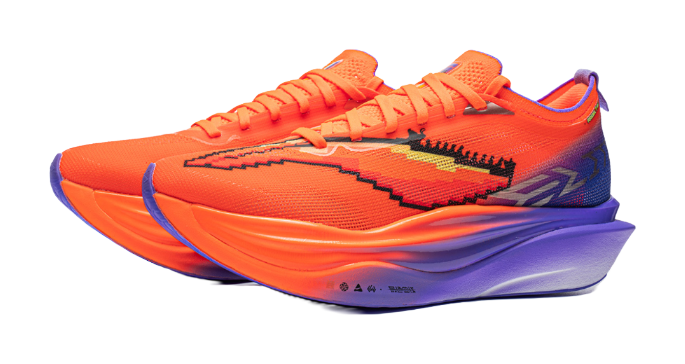 Li-Ning Feidian 6 ELITE 'Orange/Purple' ARMW001-38 - Marathon Racing Shoes
