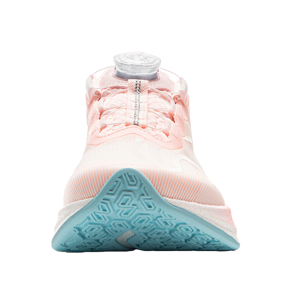 LINING YOUNG Running Red Hare 8 PRO Anti Slip Wear Resistant Low Top Kids' Running Shoes Fluorescent Light Powder 