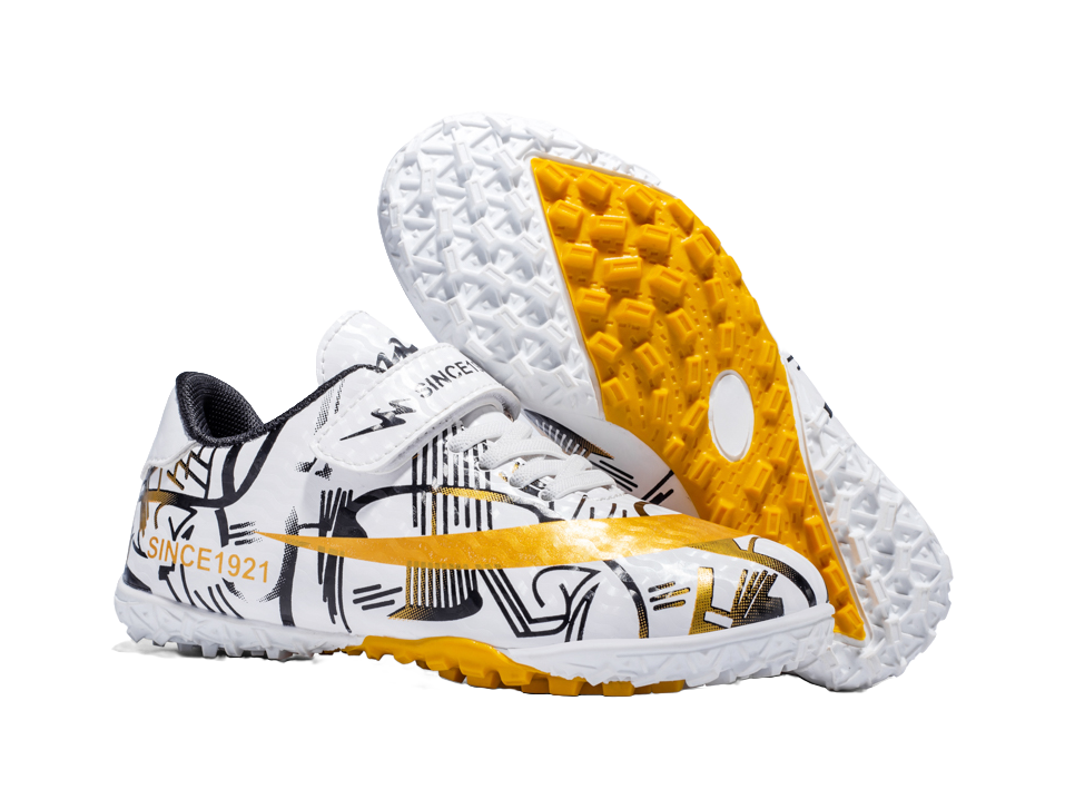 Binary Slip Resistant Anti Kick Lightweight Cushioning Low Top Kids Soccer Shoes Kids 