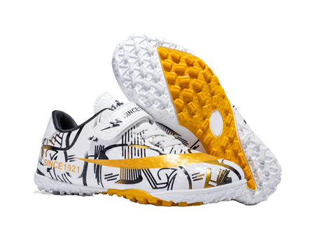 Binary Slip Resistant Anti Kick Lightweight Cushioning Low top Kids Soccer Shoes Kids  VJSNEAKER