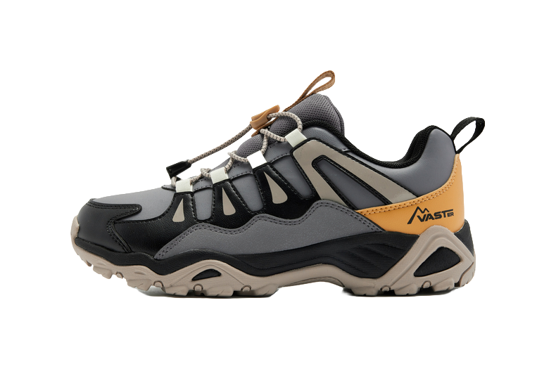 Jordan Journey Comfortable, Versatile, Simple, Anti slip, Wear resistant, Waterproof, Low cut Outdoor Shoes, Deep Brown Grey/Black, Children's Edition  VJSNEAKER