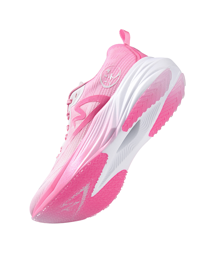 Sonic Cat Anti-Slip Wear-Resistant Low-Top Supercritical Training Running Shoes Unisex Pink 