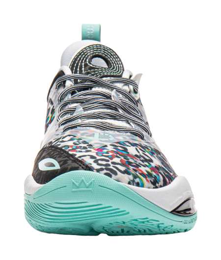 Li Ning DLO2 Low top Basketball Shoes Unisex White Black