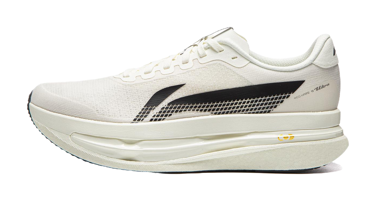 Li-Ning Red Hare 9 ULTRA Champagne White Men's Running Shoe