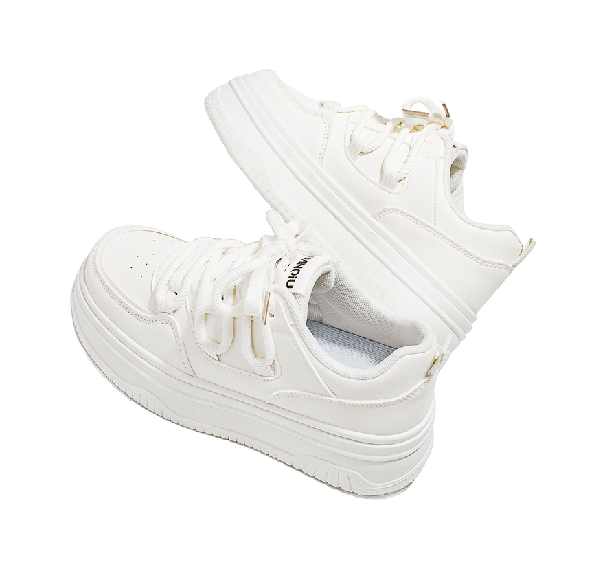 HUANQIU Anti Slip And Wear Resistant Lightweight Low Top Skateboard Shoes Women's 