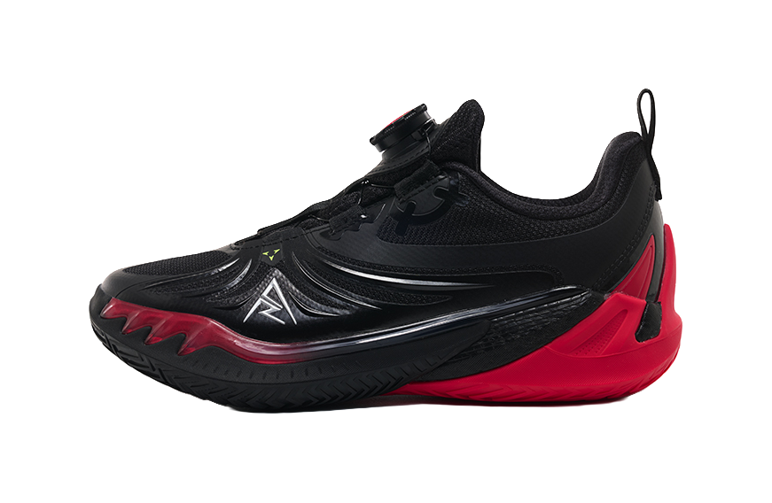 RigoreR Reeves Series, Reeves Third Generation AR3 Fire Color Matching, Shocking Technology, Anti slip, Shock Absorbent, Wear resistant, Low cut Basketball Shoes for Children  VJSNEAKER