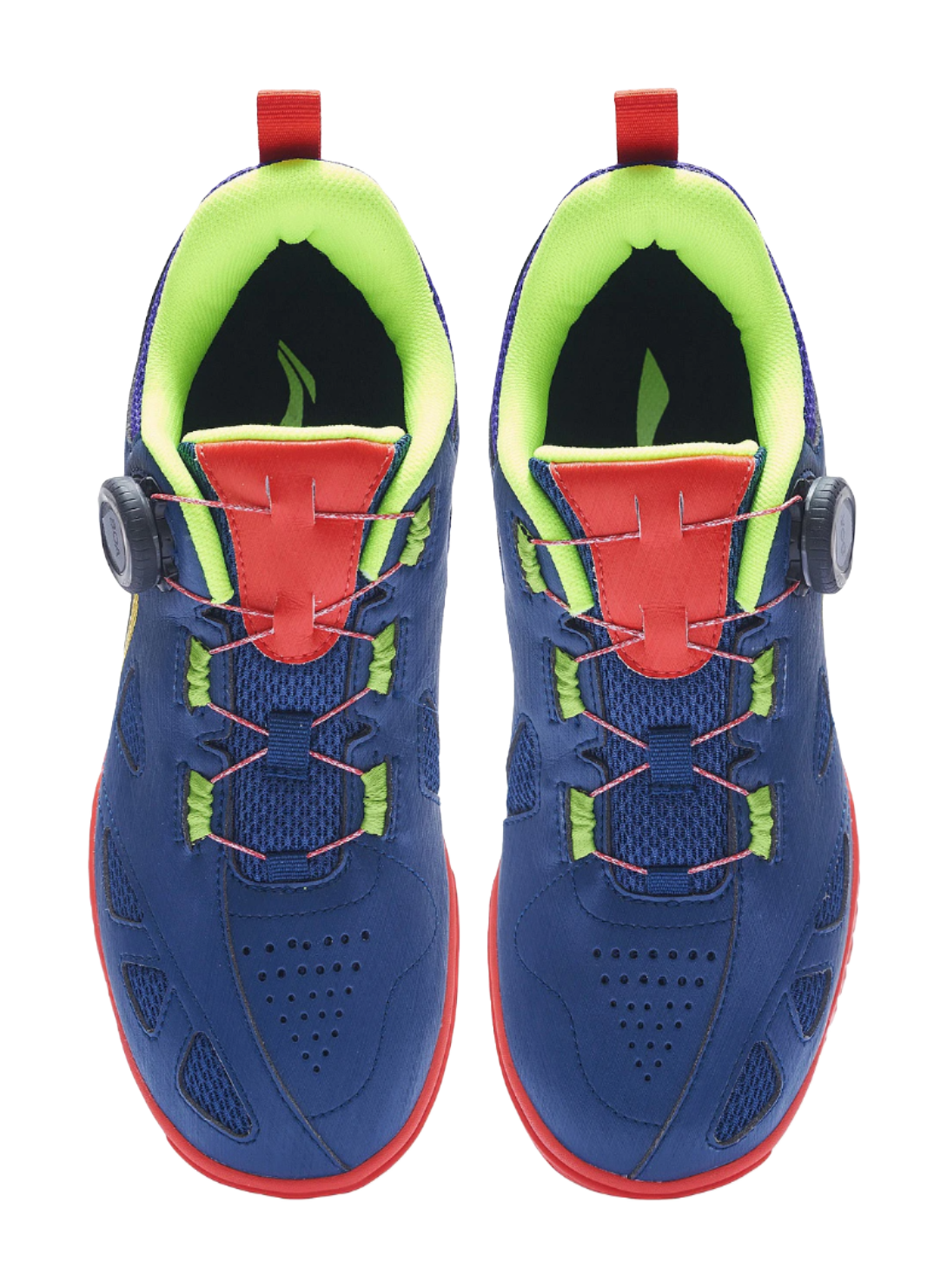 Li-Ning Mage ESS "Blue Purple Yellow" APTT001-5 - Table Tennis Shoe Unisex Blue Purple Yellow