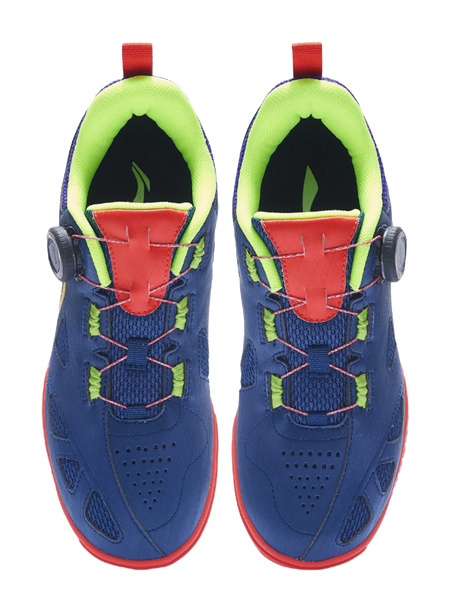 Li-Ning Mage ESS "Blue Purple Yellow" APTT001-5 - Table Tennis Shoe Unisex Blue Purple Yellow