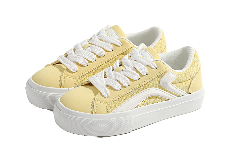 TUOPIN Pie Shoes Anti Slip And Wear Resistant Height Increasing Low top Skateboard Shoes Women's 