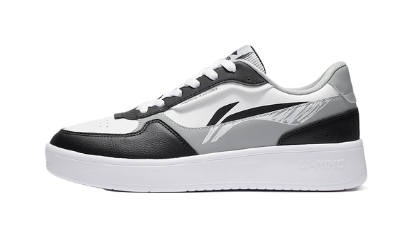 LINING Duda Skateboard Shoes Men's Low top Black/Standard White 