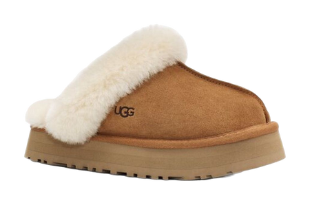 UGG Disquette Slippers Chestnut Womens  vjsneaker.com