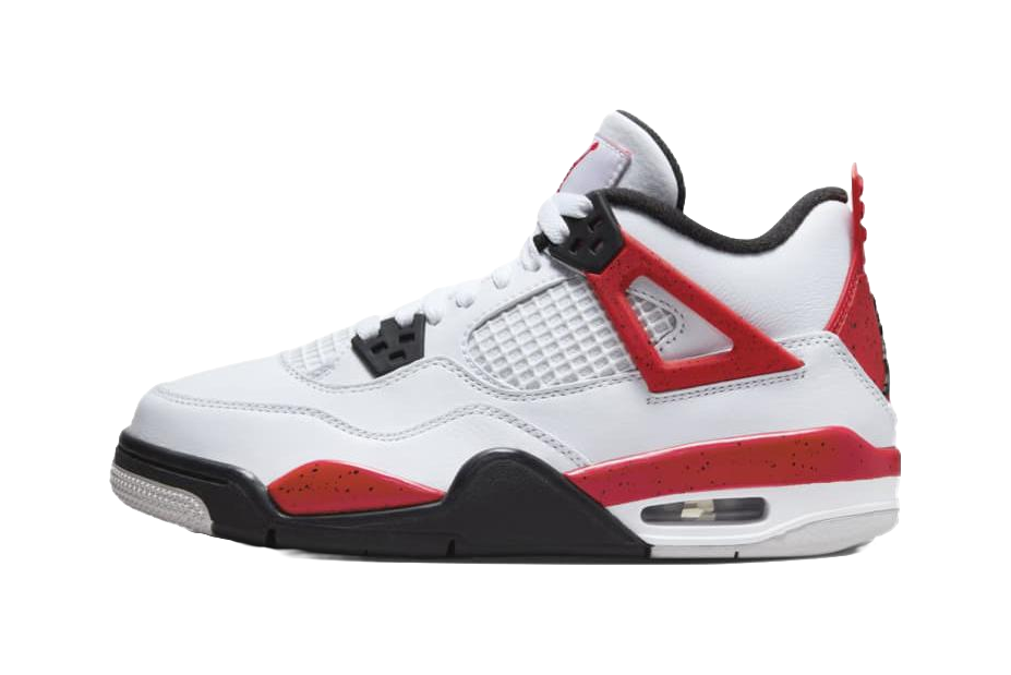 Jordan 4 Retro Red Cement GS  VJSNEAKER