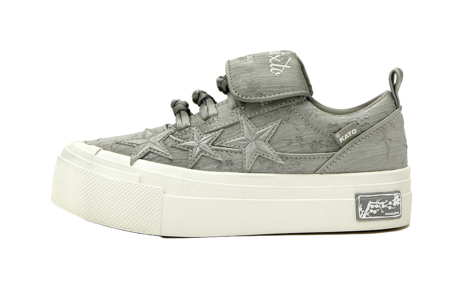 KAALIXTO Skateboarding Canvas Low 'Grey'