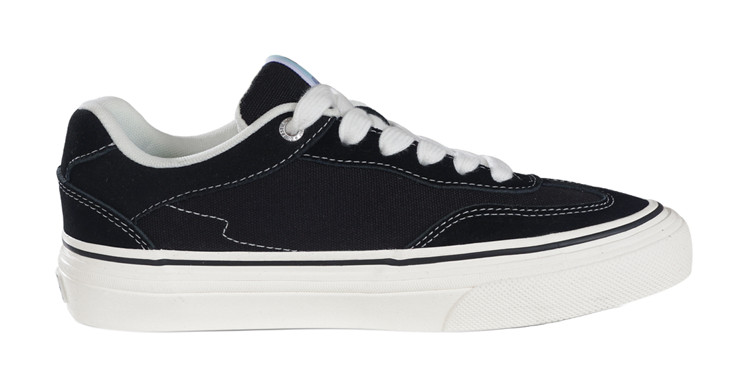 Ollieskate Wear resistant And Lightweight Low Top Skateboard Shoes Unisex Black 