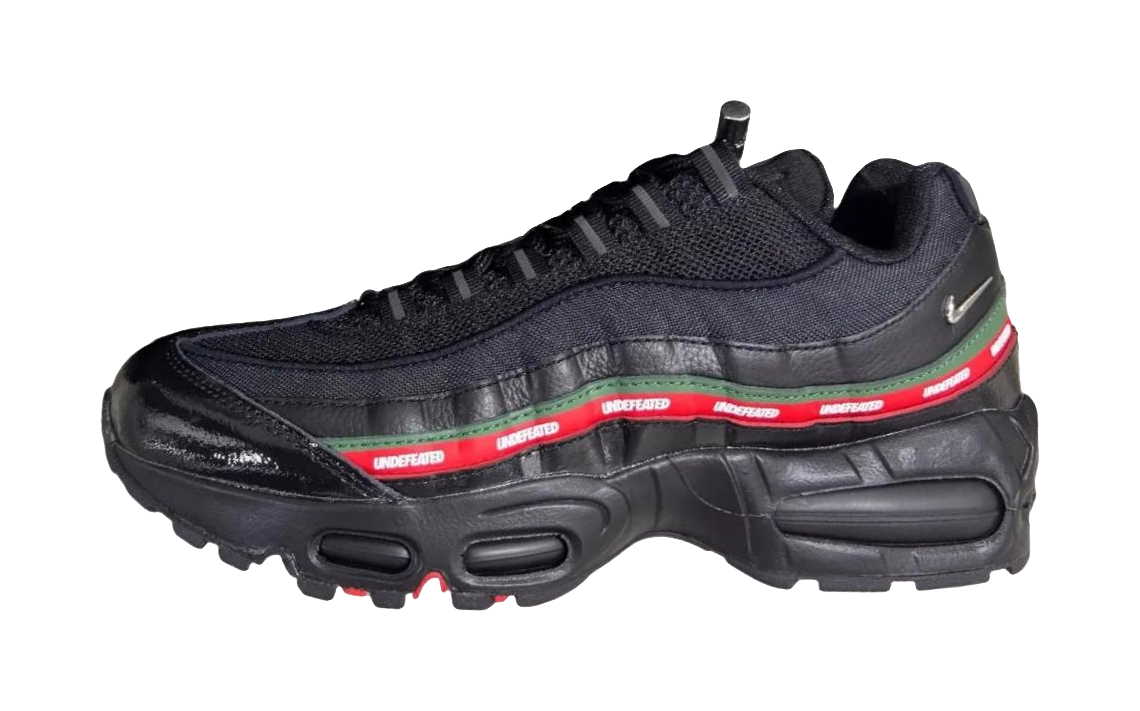 UNDEFEATED x Nike Air Max 95 Running Shoes Unisex Black Red  VJSNEAKER
