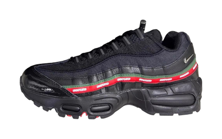 UNDEFEATED x Nike Air Max 95 Running Shoes Unisex Black Red  VJSNEAKER