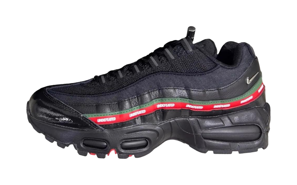 UNDEFEATED x Nike Air Max 95 Running Shoes Unisex Black Red  VJSNEAKER