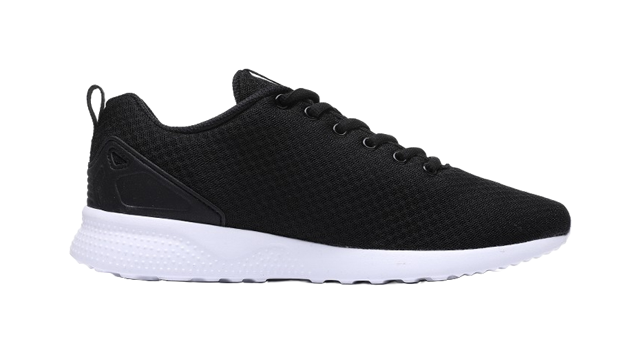 Erke Anti Slip And Wear Resistant Breathable Low Top Casual Running Shoes Men's Black Gold 