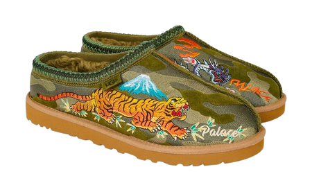 UGG Tasman Slipper Palace Burnt Olive Camo  vjsneaker.com