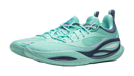 Li Ning DLO2 Low top Basketball Shoes Unisex Celadon Turquoise