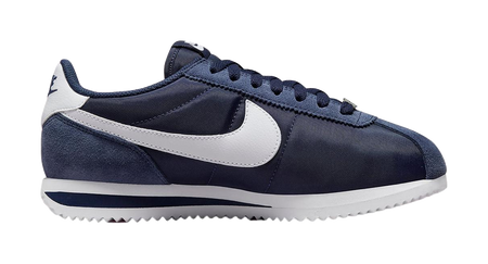 Nike Cortez Nylon Midnight Navy White Womens  vjsneaker.com