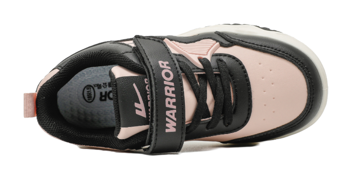 Warrior Boys Athletic Shoes Breathable Lightweight Cushioning Low top Girl Skateboard Shoes Kids  VJSNEAKER