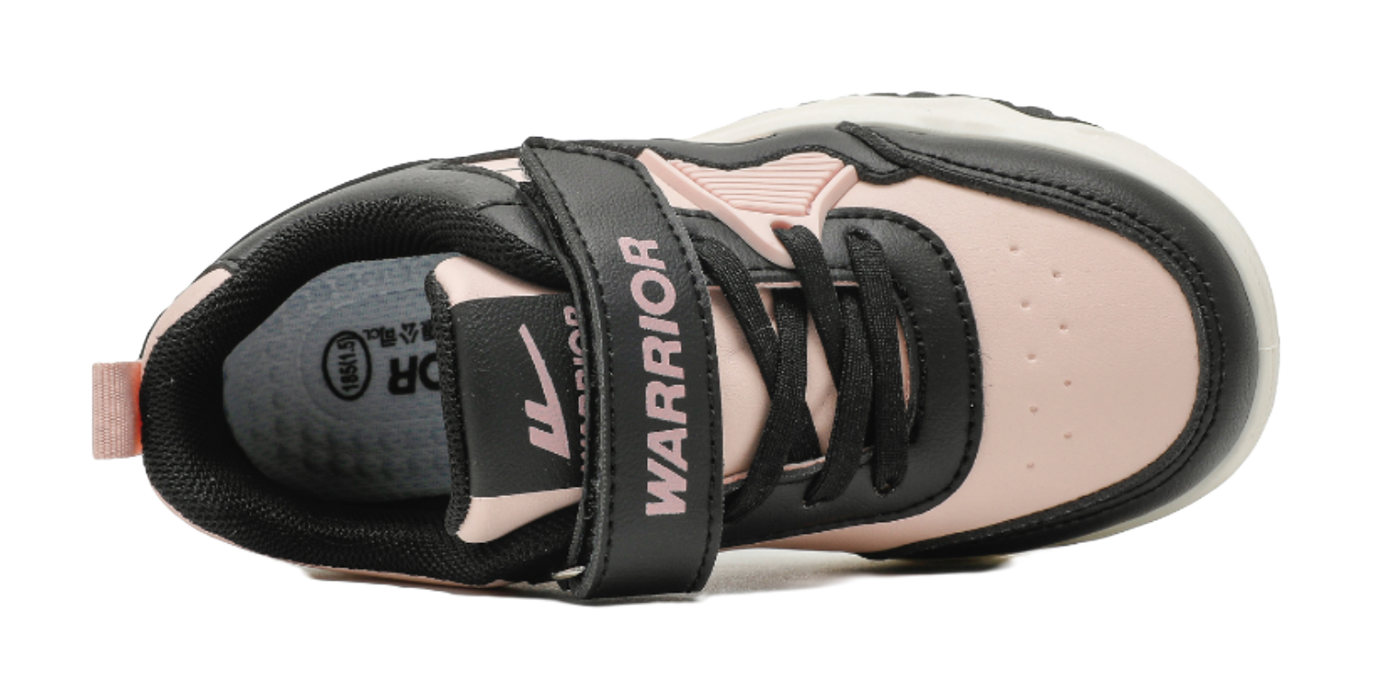 Warrior Boys Athletic Shoes Breathable Lightweight Cushioning Low top Girl Skateboard Shoes Kids  VJSNEAKER