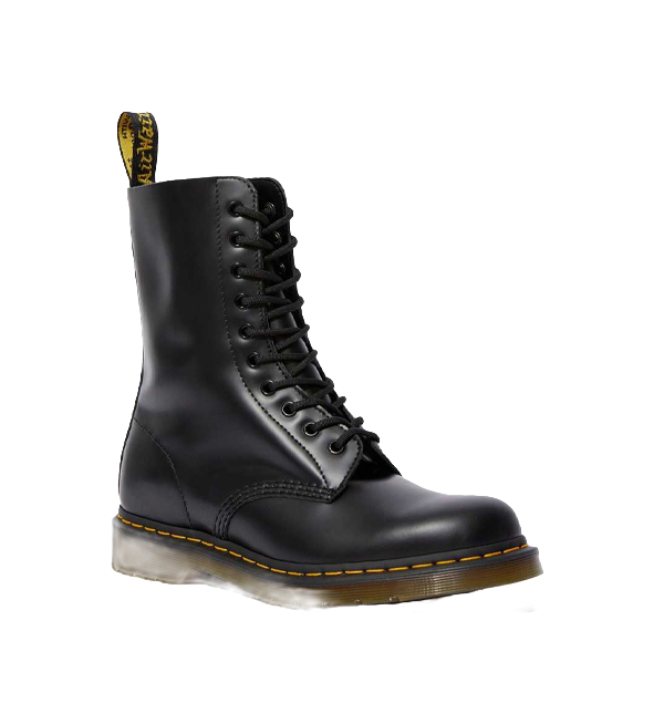 1490 Dr.Martens Mid Black  vjsneaker.com