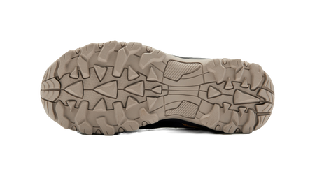 Jordan Journey Comfortable, Versatile, Simple, Anti slip, Wear resistant, Waterproof, Low cut Outdoor Shoes, Deep Brown Grey/Black, Children's Edition  VJSNEAKER