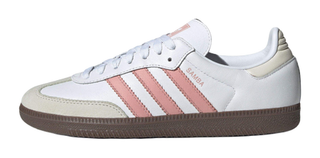 Samba Womens Adidas Originals Og White Wonder Mauve  vjsneaker.com