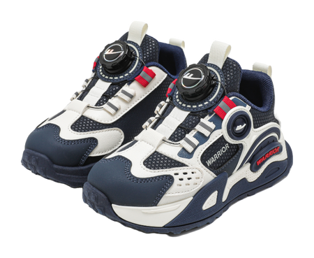 Warrior Warrior Boys' Sports Shoes Synthetic Leather Comfortable, Versatile, Lightweight, Shock Absorbed, Low cut Girls' Casual Shoes for Children  VJSNEAKER