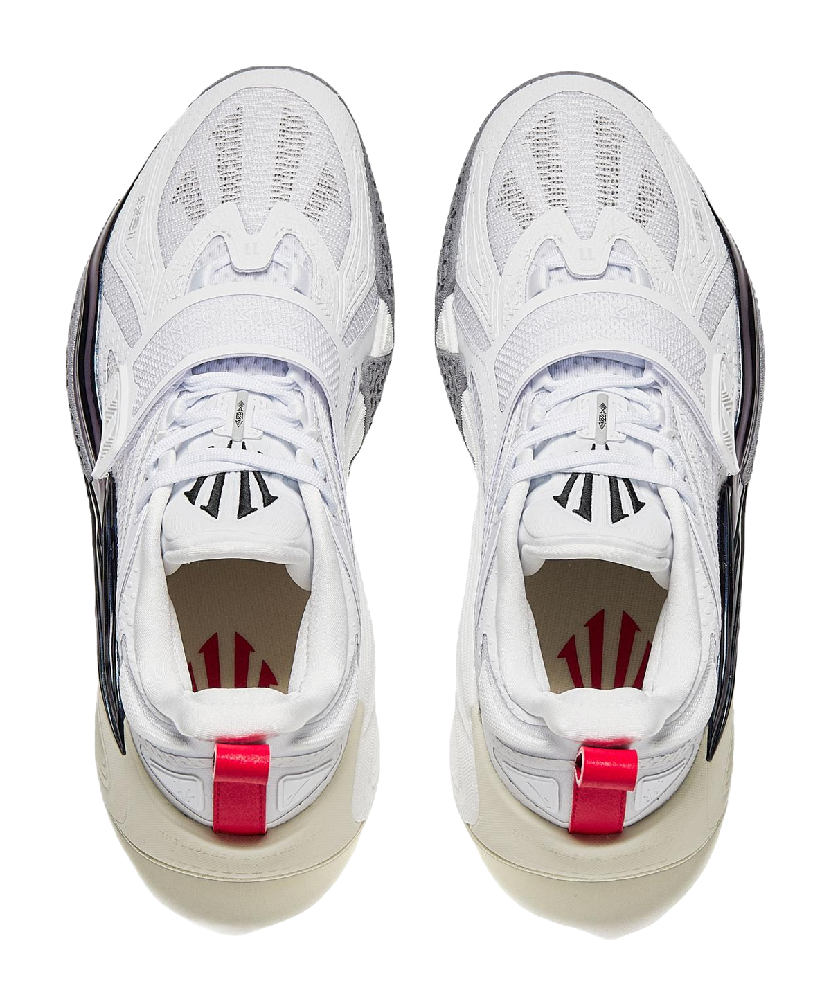 Anta KAI 1 "Tai Chi Retro" 112531110SF-5 - Kyrie Irving Basketball Shoe Unisex White Black Red