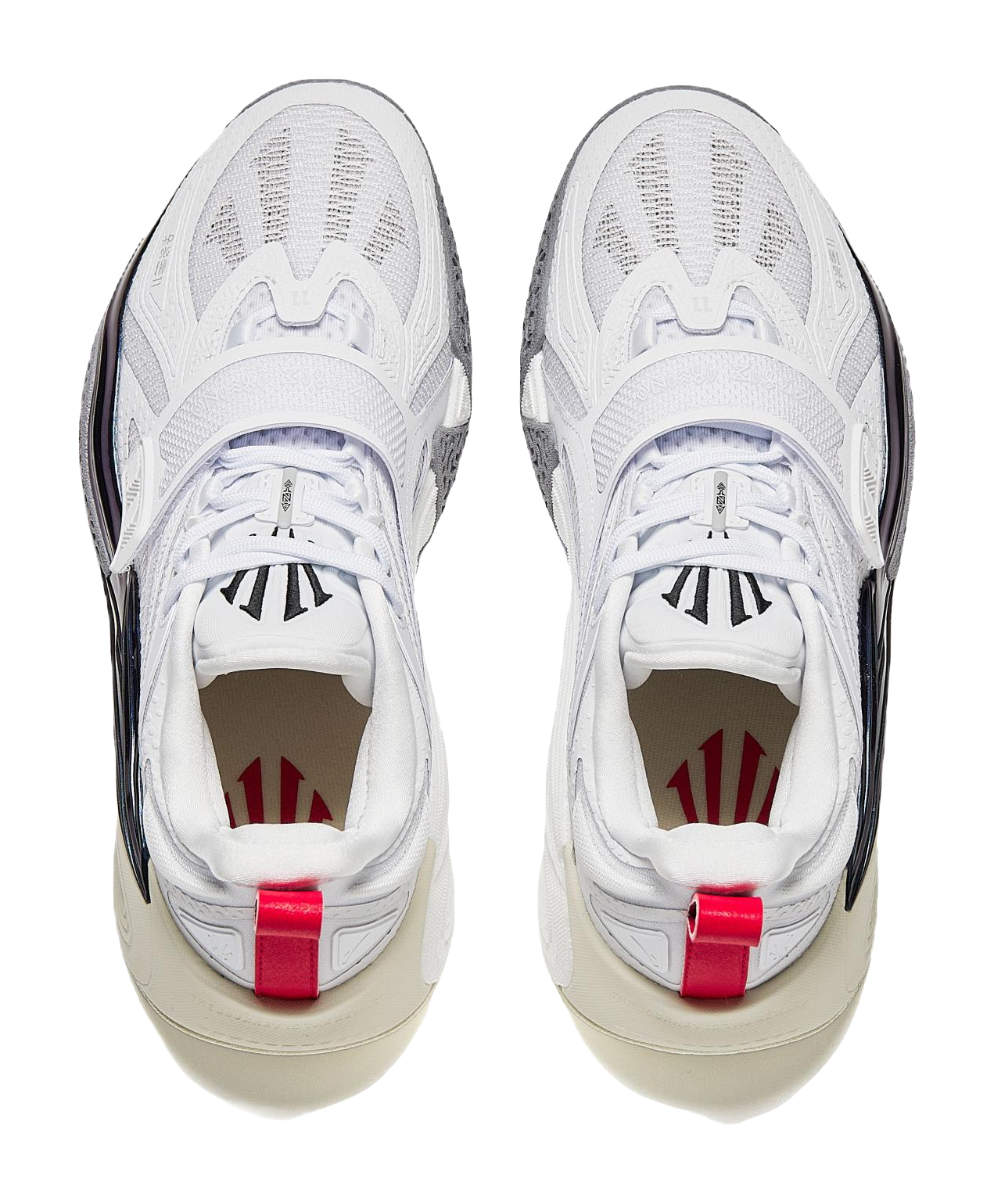 Anta KAI 1 "Tai Chi Retro" 112531110SF-5 - Kyrie Irving Basketball Shoe Unisex White Black Red