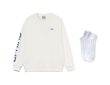 Li Ning Training Series Sweatshirts Unisex Crew Neck Thickened Others  VJSNEAKER