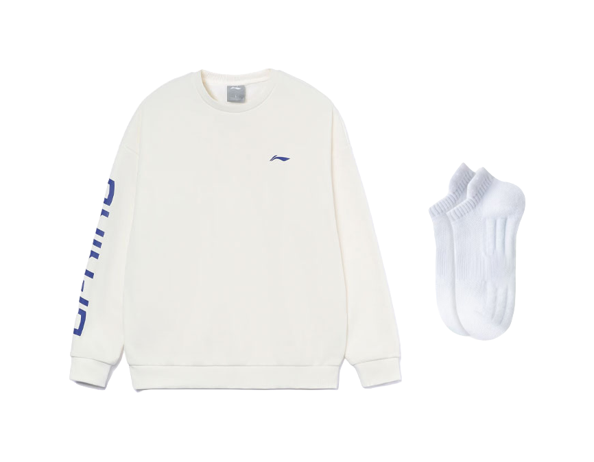 Li Ning Training Series Sweatshirts Unisex Crew Neck Thickened Others  VJSNEAKER