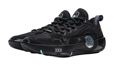 LiNing WOW12 Cushioning Slip Resistant Abrasion Resistant Breathable Rebound Grip Low top Basketball Shoes Mens Black  VJSNEAKER