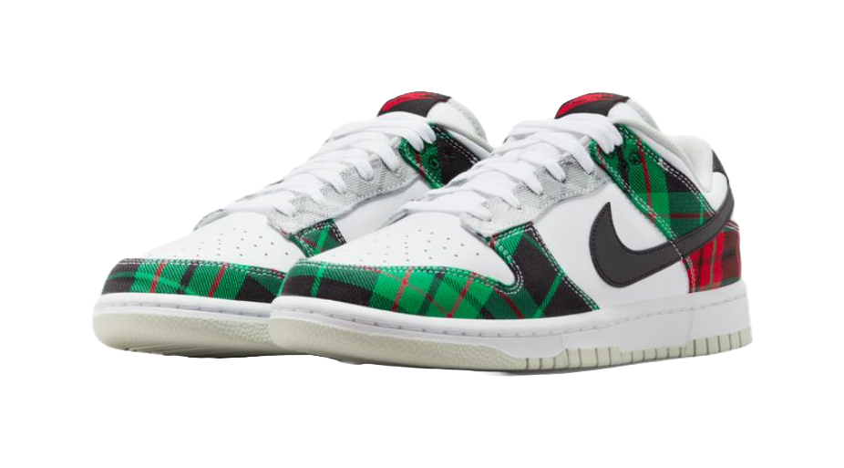 Nike Dunk Low Tartan Plaid  vjsneaker.com