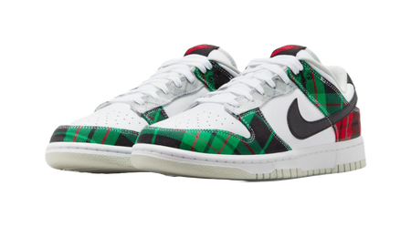 Nike Dunk Low Tartan Plaid  vjsneaker.com