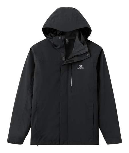 CAMEL All weather Windbreaker Jacket Mens  vjsneaker.com