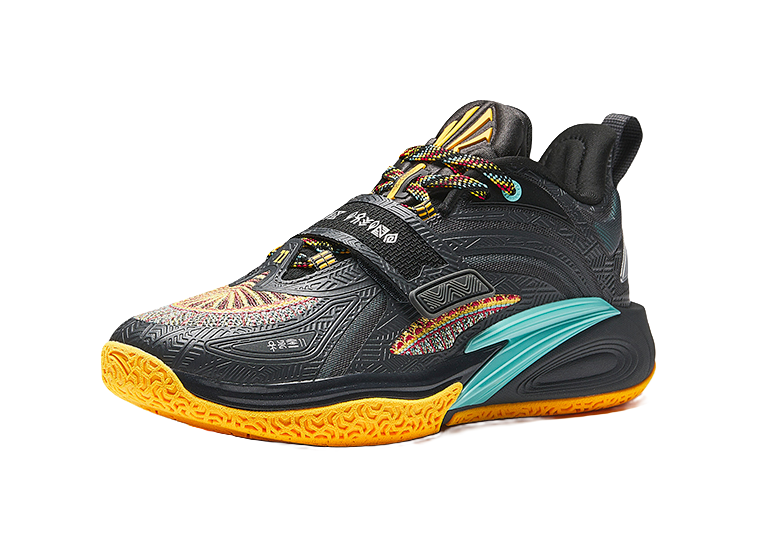 Antakids KAI 1 Fabric Slip Resistant Abrasion Resistant Low top Childrens Basketball Shoes  VJSNEAKER