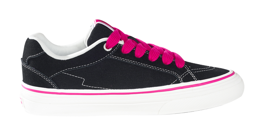Ollieskate Wear resistant And Lightweight Low Top Skateboard Shoes Unisex Black 