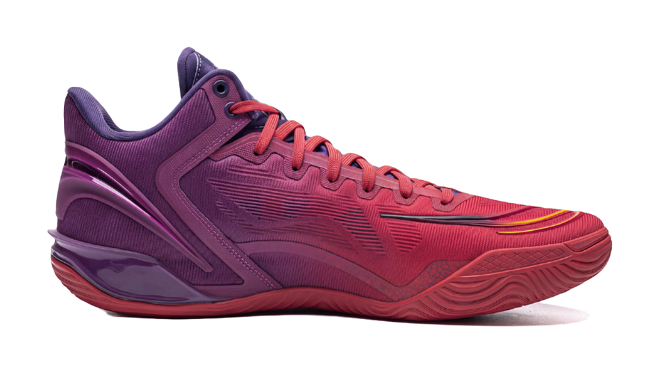 Li-Ning x LPL Liren 7 "Kayn" ABAW043-13 - Low Basketball Shoe Unisex Stone Flower Red Xinjiang Blue
